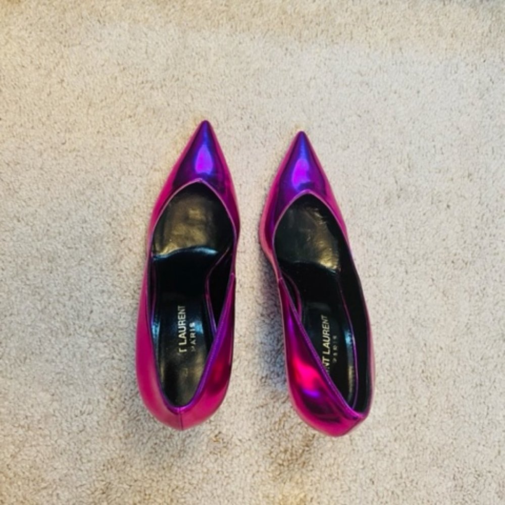 Saint Laurent heels (Fuchsia Color)